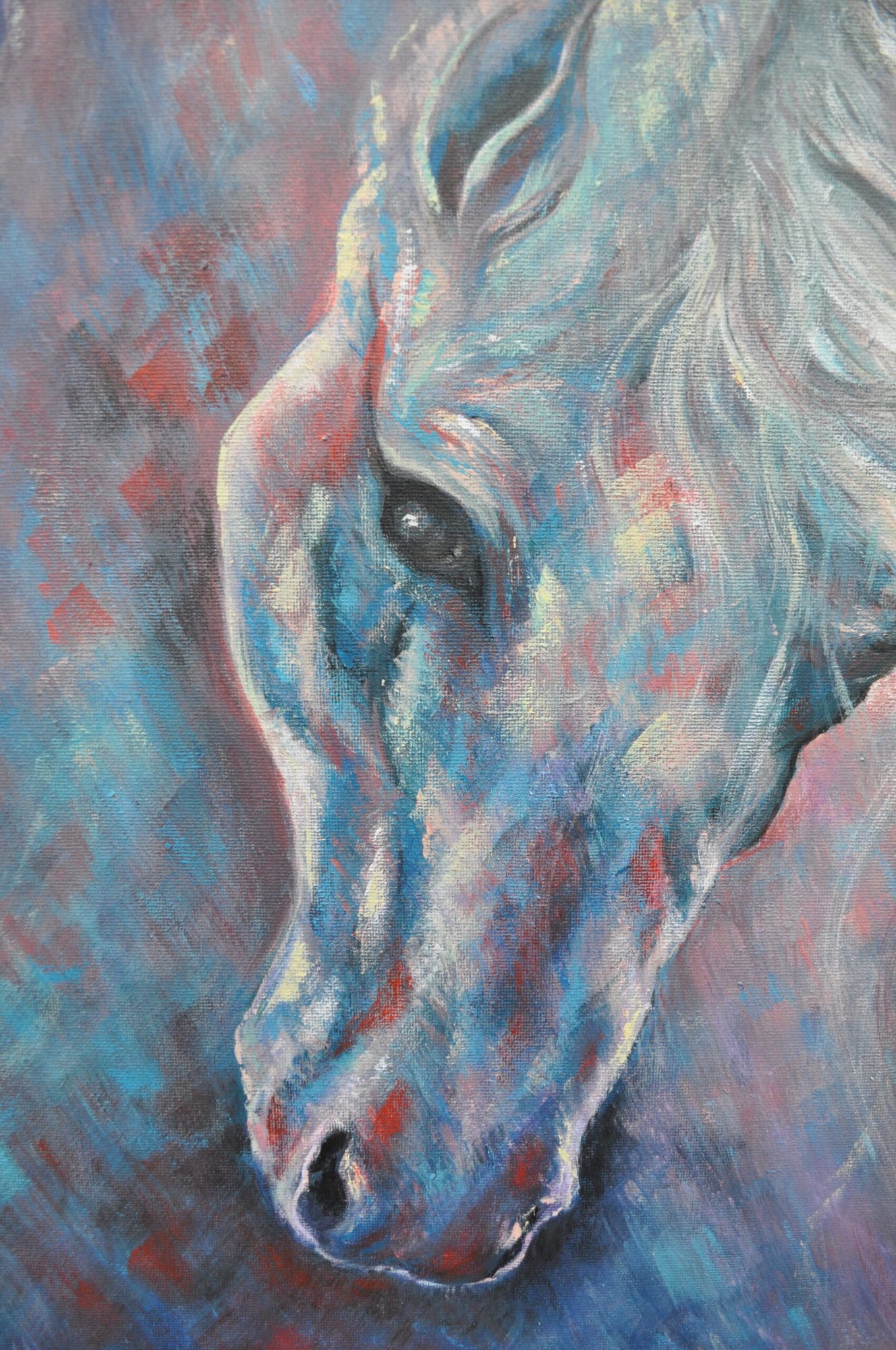 Horse painting by Tandy Pengelly