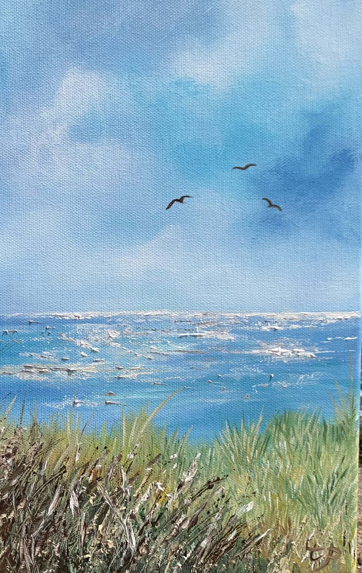 Original coastal landscape by Tandy Pengelly