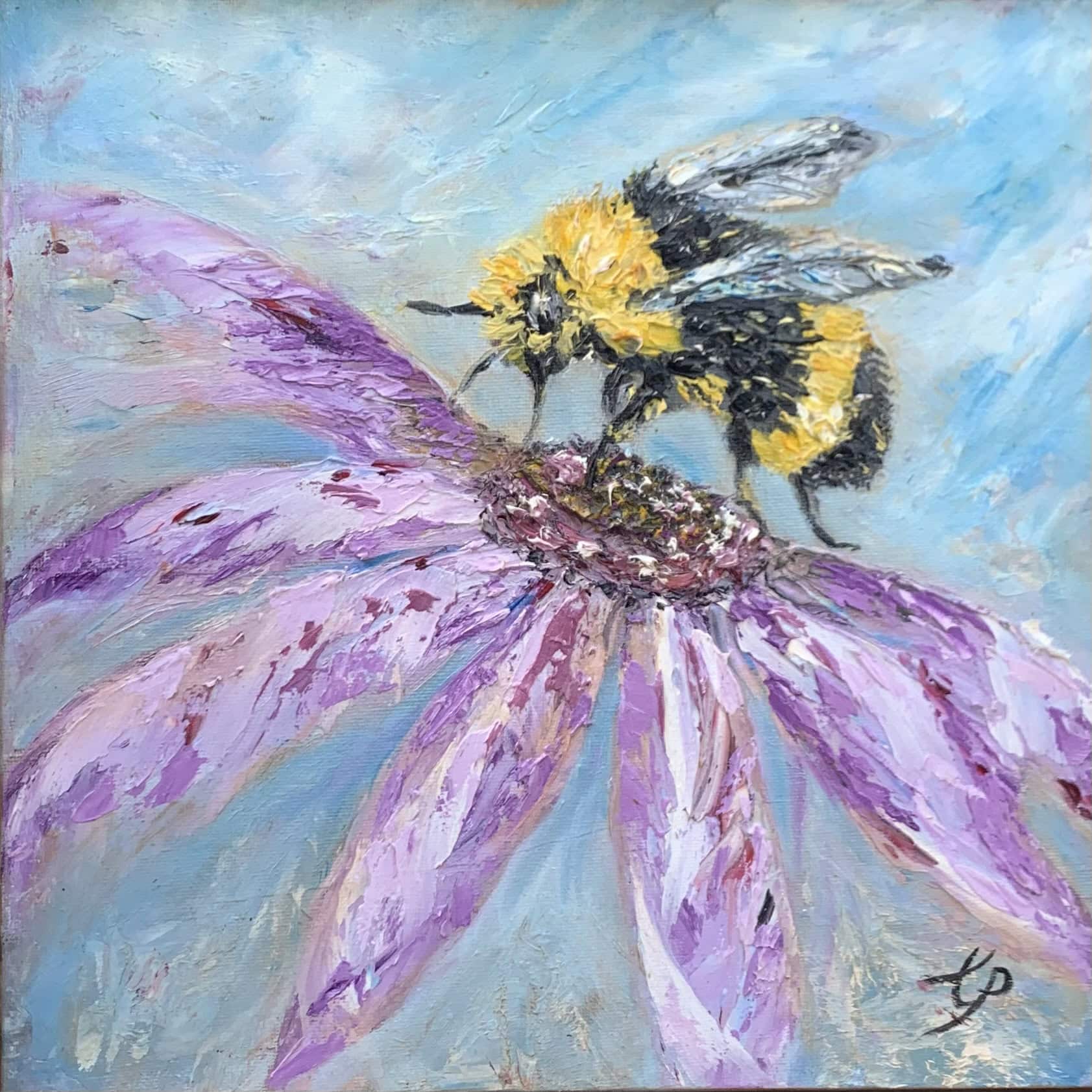 Bumble Bee Painting